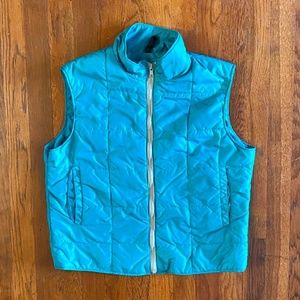 Vintage L.L. Bean Gorpcore Outdoor ‘90s Full Zip Green Puffer Vest L
